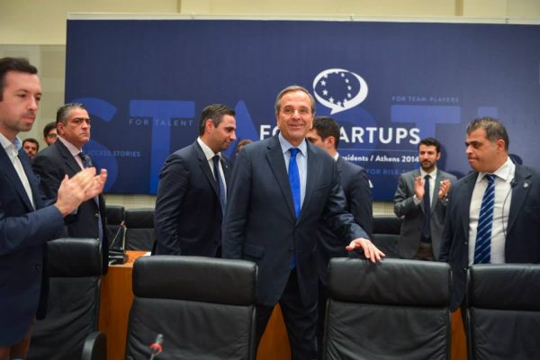 Europe’s youth stands with Samaras