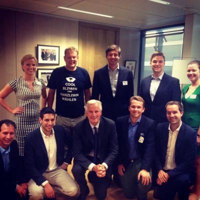 YEPP meets with Commissioner Barnier