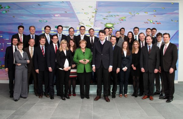YEPP Vice President met Chancellor Merkel in Berlin