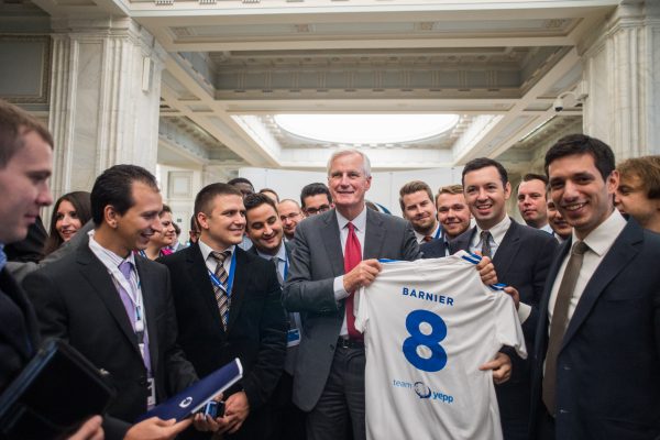 Youth EPP Summit creates new alliance for Job Creation and joins forces with Michel Barnier