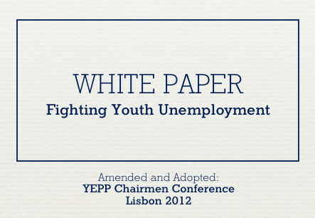 Representatives of 33 centre-right youth organizations adopt declaration on Youth Unemployment