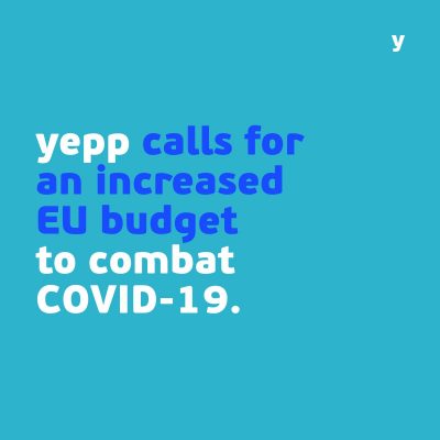 YEPP calls for an increase of the EU budget to combat COVID-19