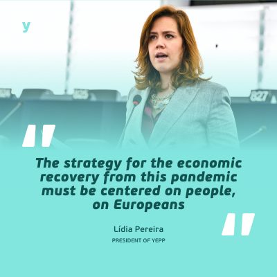 YEPP President and MEP Pereira calls for a people-centred Recovery Plan