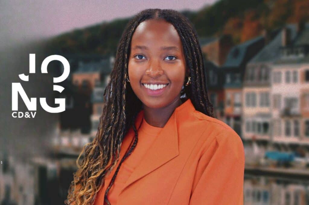JONG CD&V International Secretary Chelsea Nshuti
