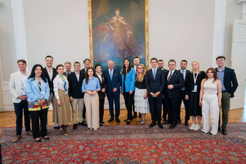 Youth of the European People's Party conference of Presidents in Vienna